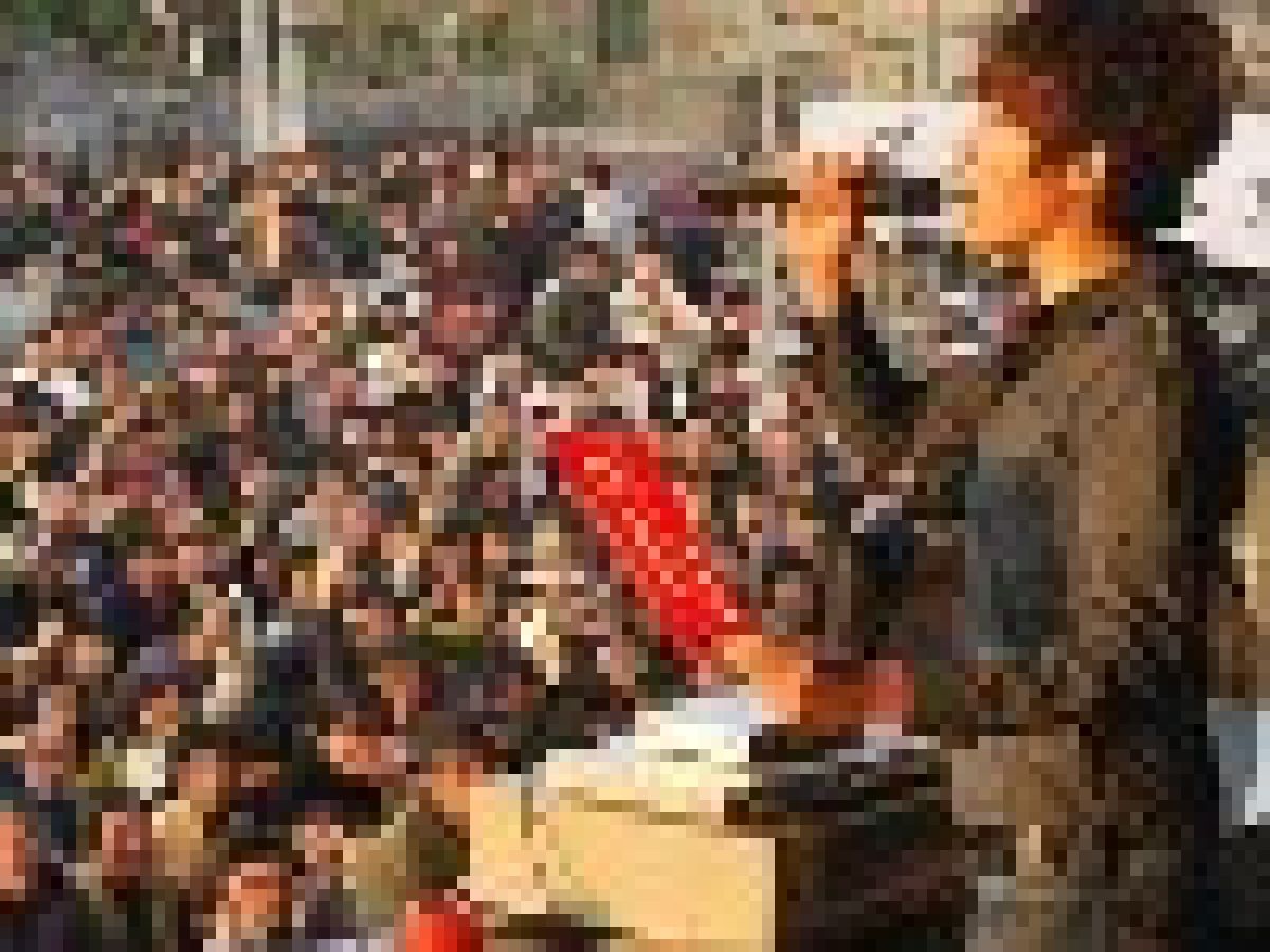 ziteli na Wukan protiv vlasta