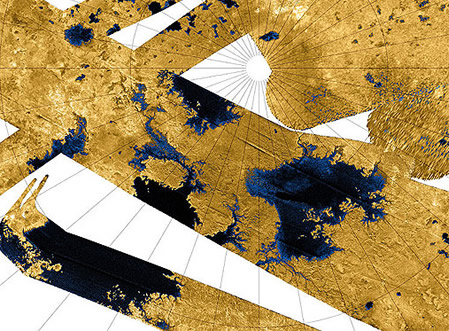 ezerata na satelitot Titan
