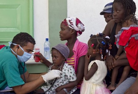kolera na Haiti