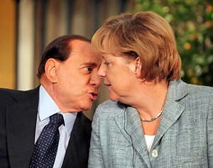 Merkel i Silvio