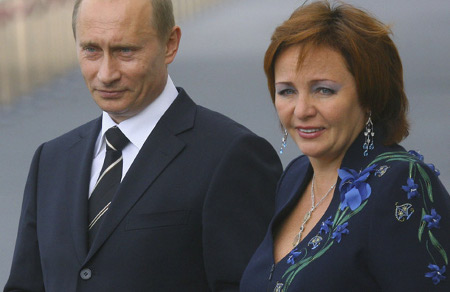 Putin i Ludmila