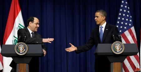 Al Maliki  i Obama