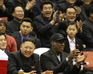 Denis Rodman i Kim Jong Um
