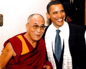 Dalaj Lama i barak Obama
